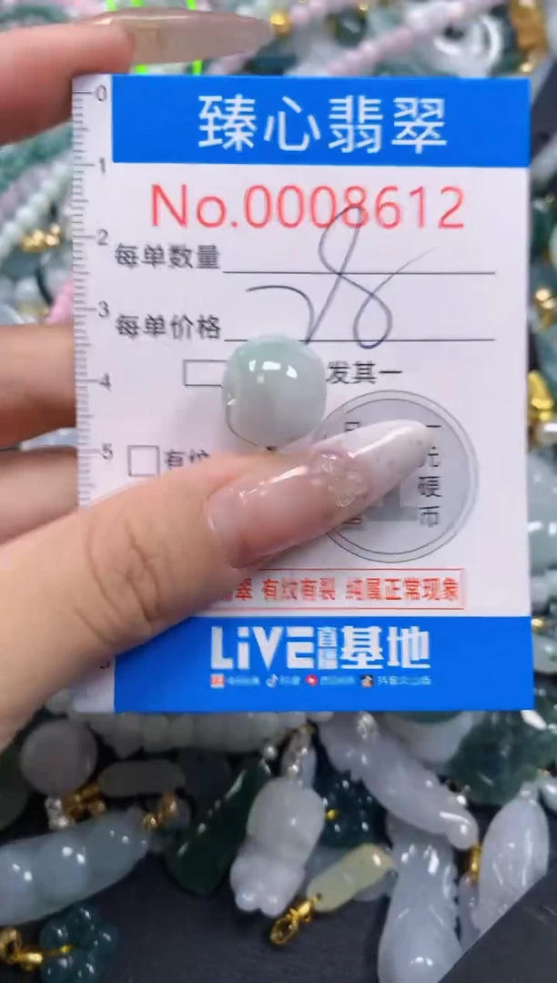 吊坠(不含链)未镶嵌翡翠8612