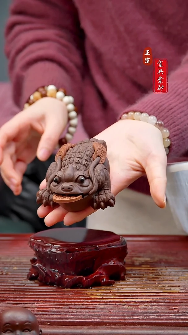 紫砂茶宠宜兴紫砂茶宠摆件