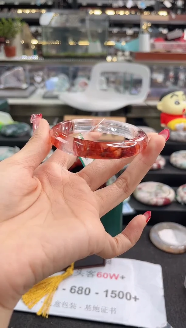 未镶嵌手镯水晶58圈口699214