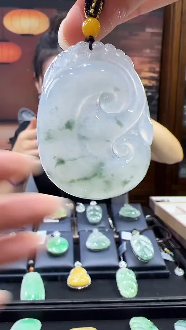未镶嵌挂件翡翠如意