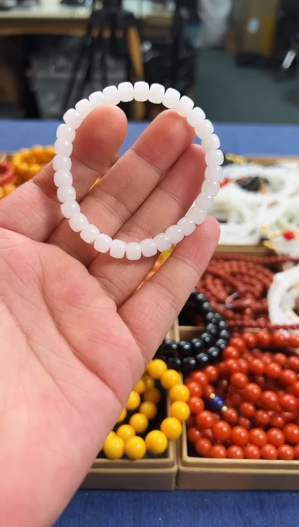 未镶嵌手串和田玉7+