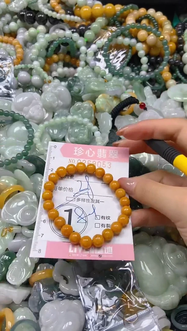 翡翠未镶嵌颈饰闪购0269053多样性发其一