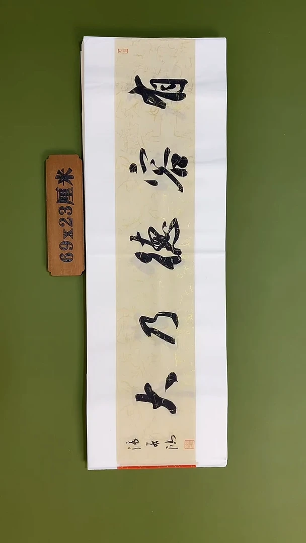 书法书法 张若鸿 尺寸69cm*23cm