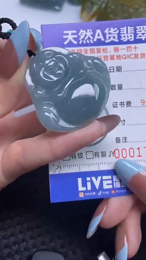 翡翠未镶嵌颈饰    1700