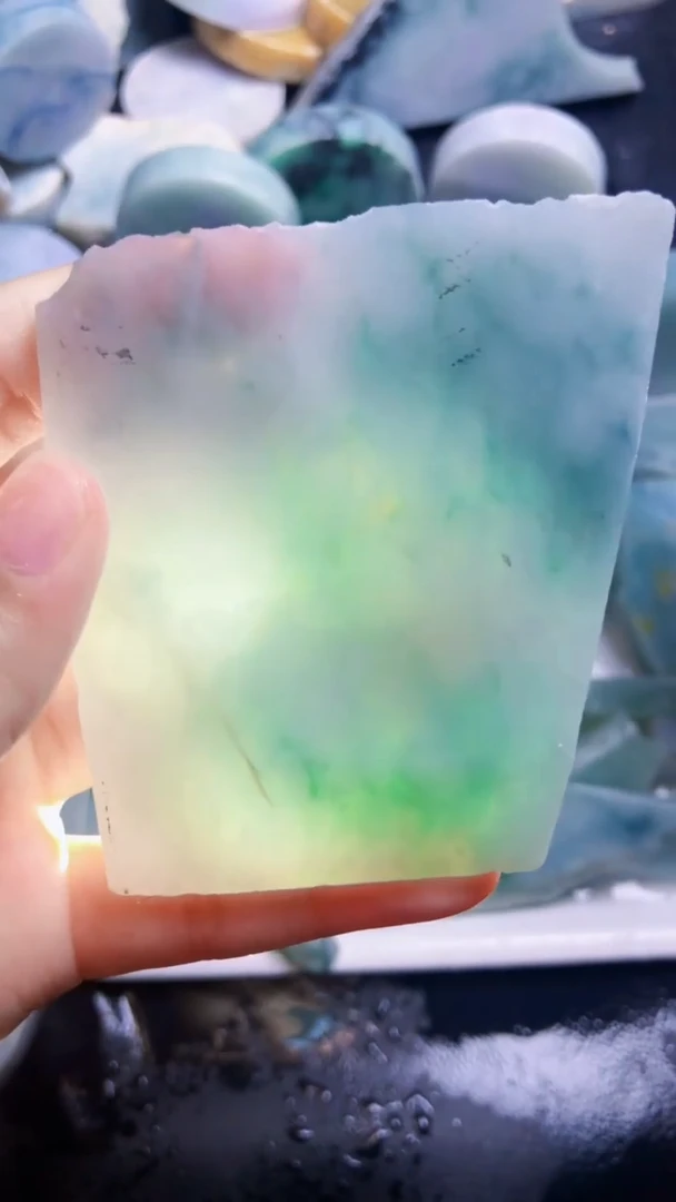 颈饰未镶嵌翡翠新店开业大优惠123