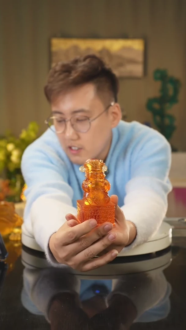 【闪购商品】雅致水晶琉璃 摆件 花器 果盘 茶酒具