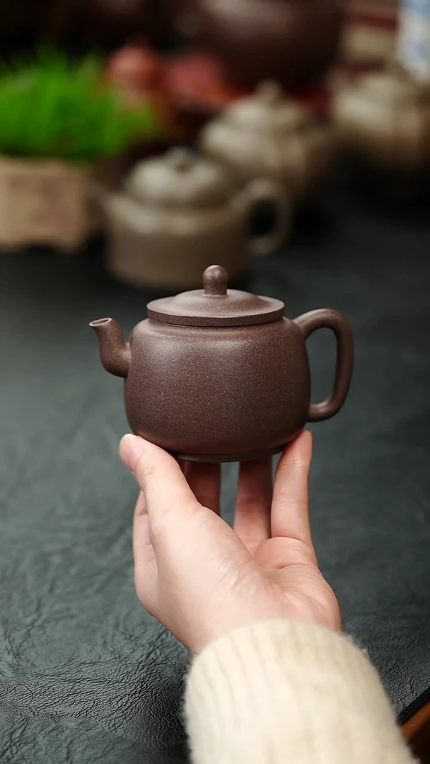 茶壶紫砂拾珍堂手磨料墨林