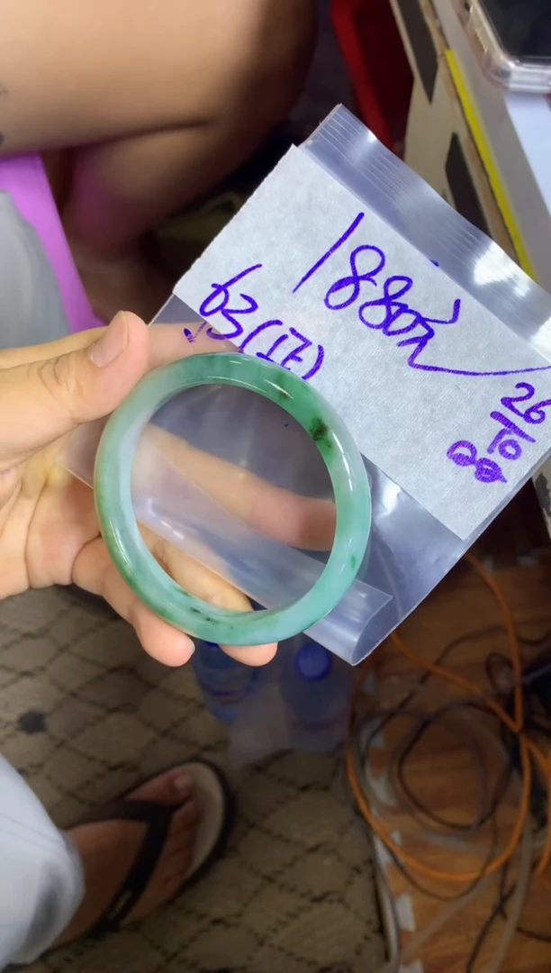 未镶嵌定制翡翠全42手镯#1880元多样性拍一发一毛货抛光