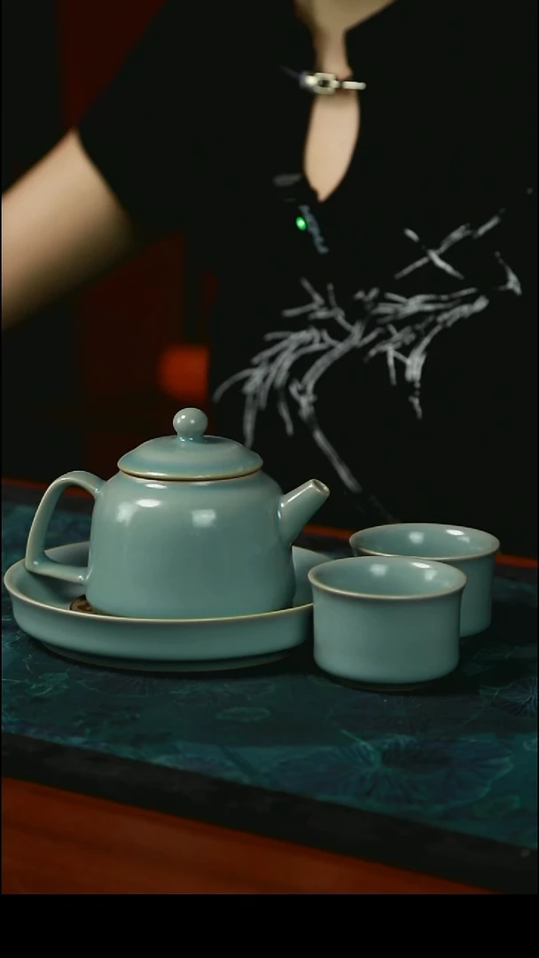 德钟壶 一壶两杯 壶承 仿古你老婆一级品