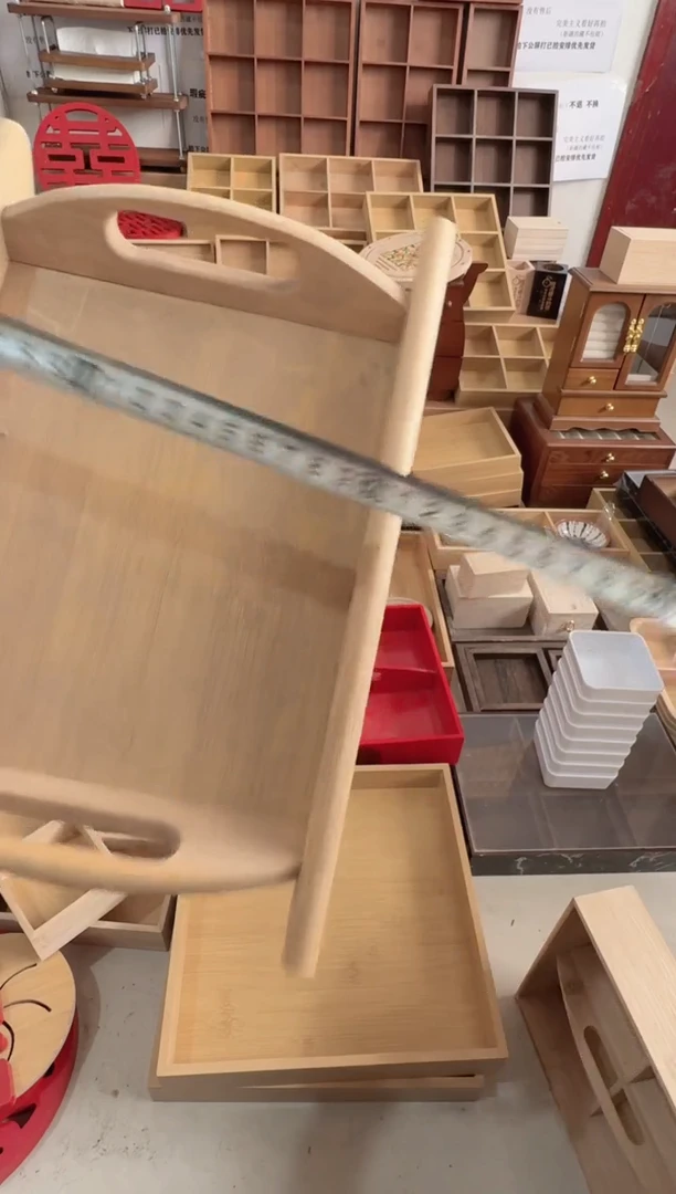 竹木把手托盘微瑕拍下不退不换无售后