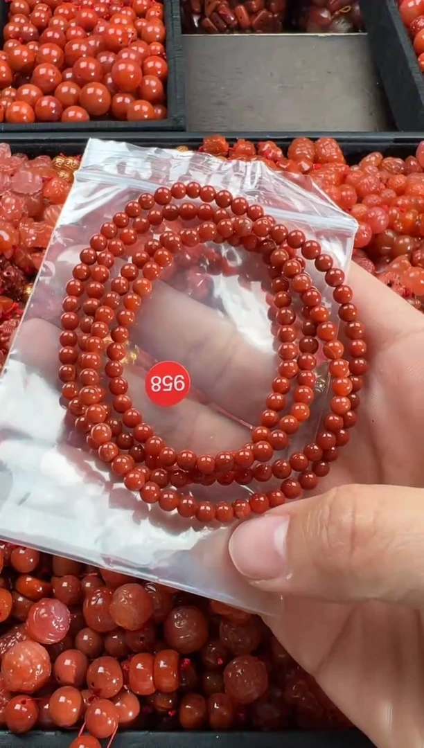 【闪购商品】南红玛瑙颈饰未镶嵌11