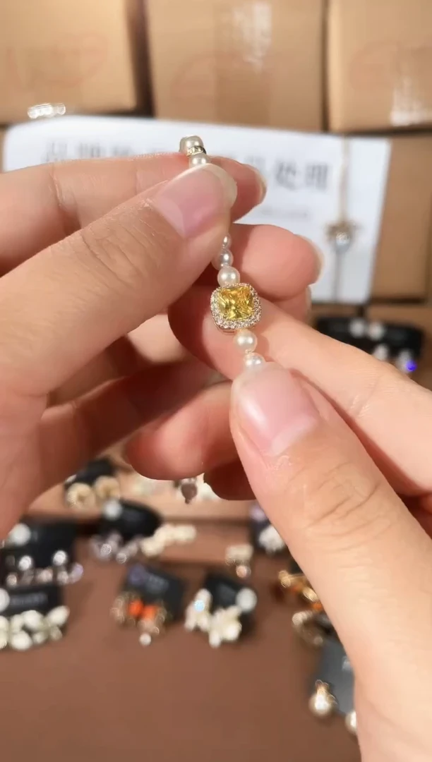 合金925银锆石Q086