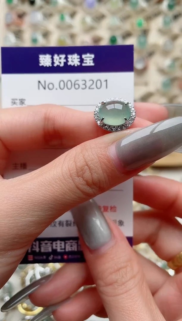 【闪购商品】翡翠戒指银S925镶嵌........