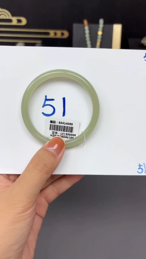 未镶嵌手镯和田玉4095