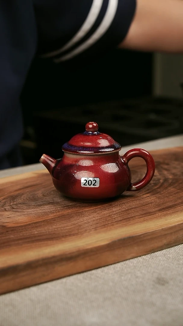 瓷片钧瓷茶器茶壶202