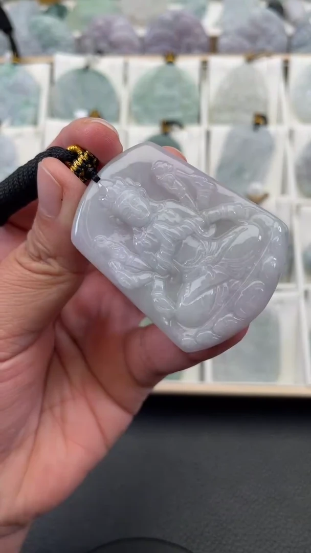 颈饰未镶嵌翡翠天然缅甸翡翠A货213