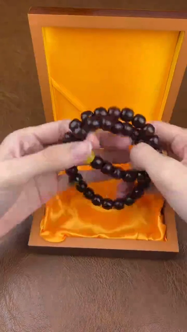 红玉菩提双圈闲得文玩阁商品链接@@L010