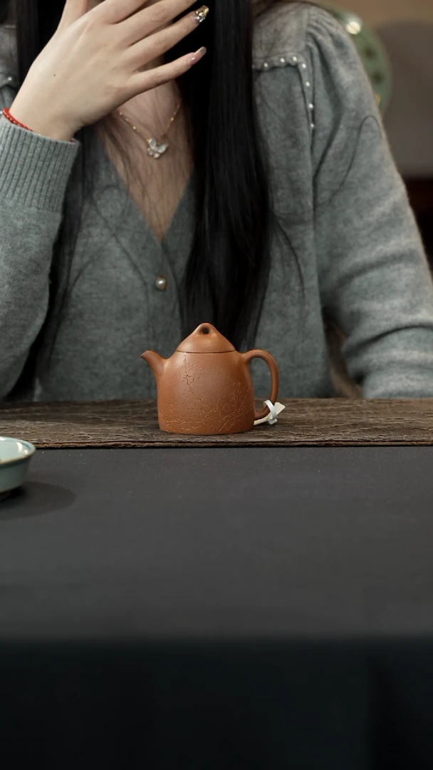 【闪购商品】紫砂茶壶老段泥秦权壶170cc