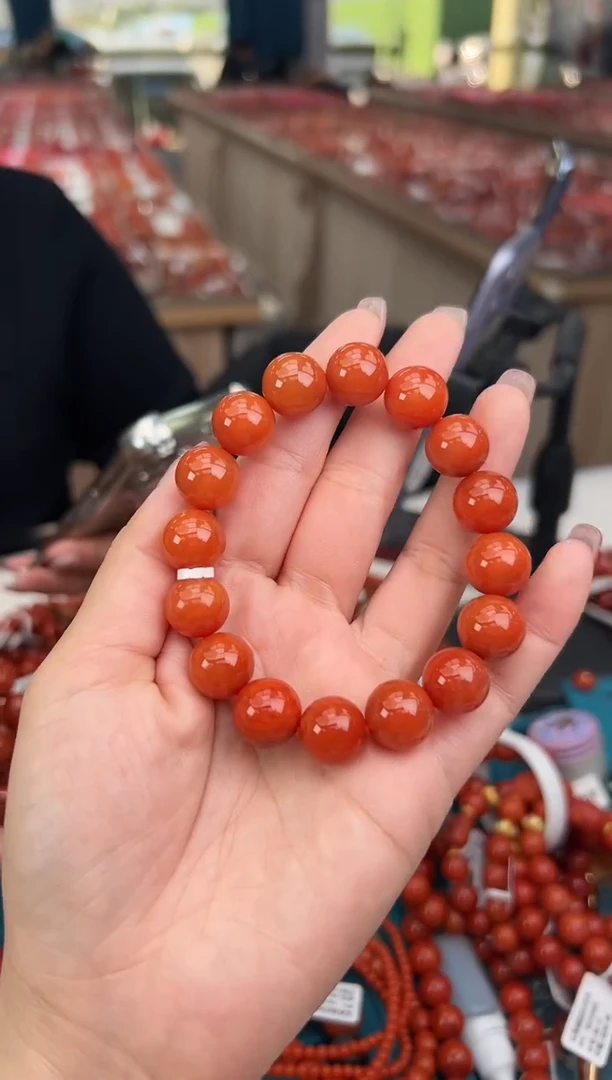 【闪购商品】南红玛瑙珠串未镶嵌多样发其一/13/92199414