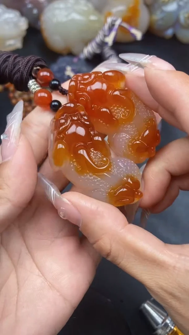 【闪购商品】玛瑙/玉髓颈饰未镶嵌ll