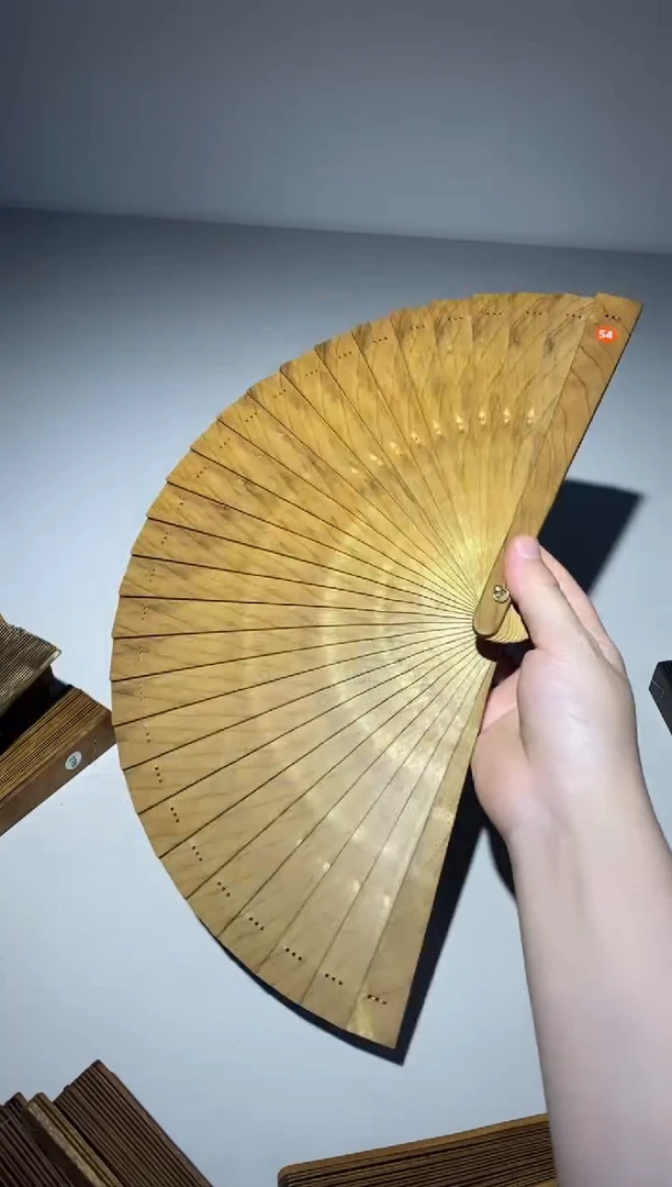 金丝楠201cm金丝楠木小叶桢楠扇54