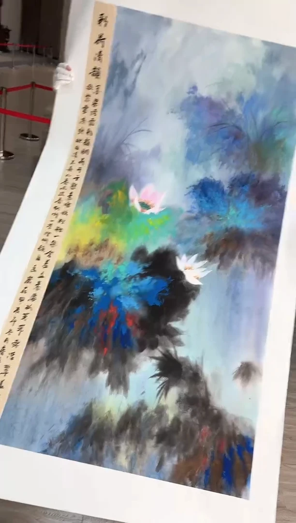 国画63赵隆轩艺术馆李庆友老师作品