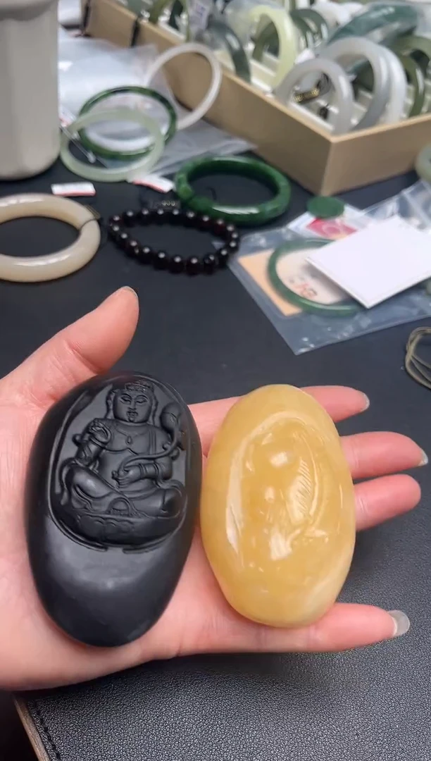 【闪购商品】石英质玉手把件未镶嵌H-2手把件