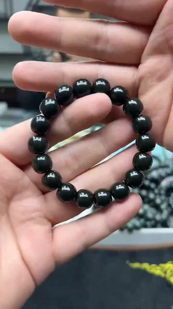 未镶嵌手串和田玉新疆皮勒村塔青12