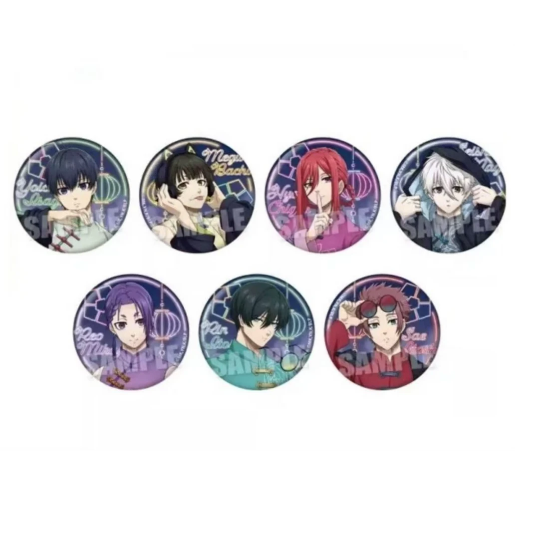 蓝色监狱  霓虹中华 日谷吧唧徽章【默认代拆】