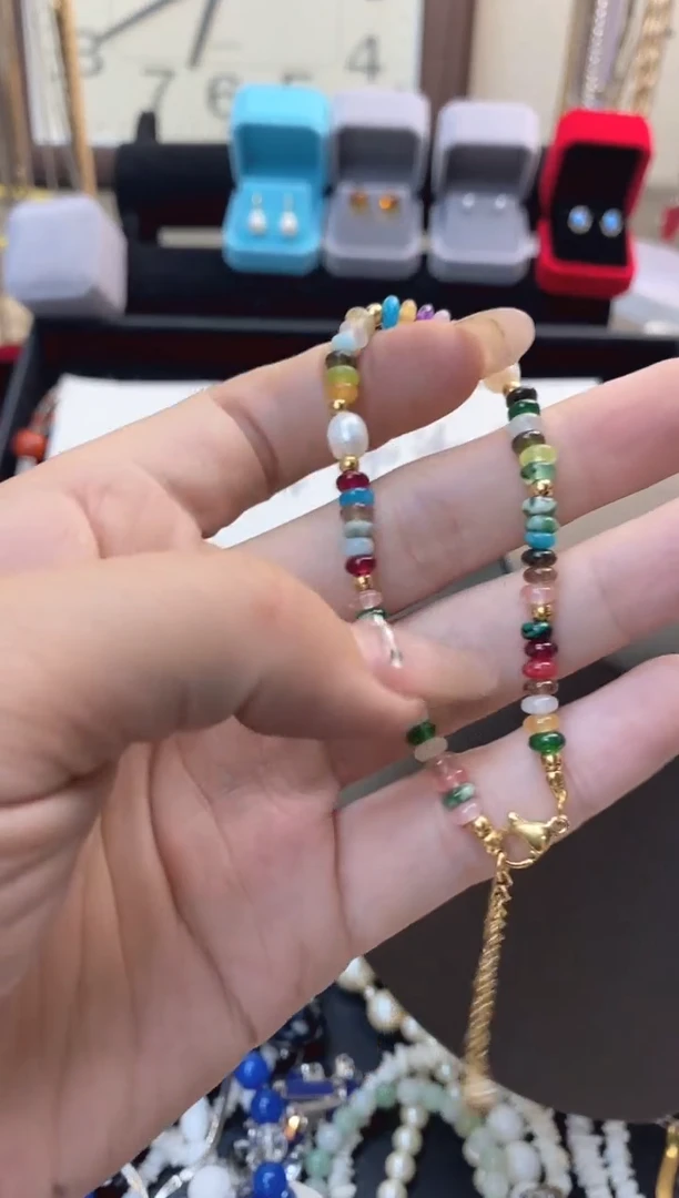 珐琅铁合金锐锐中古首饰默认微瑕编号4