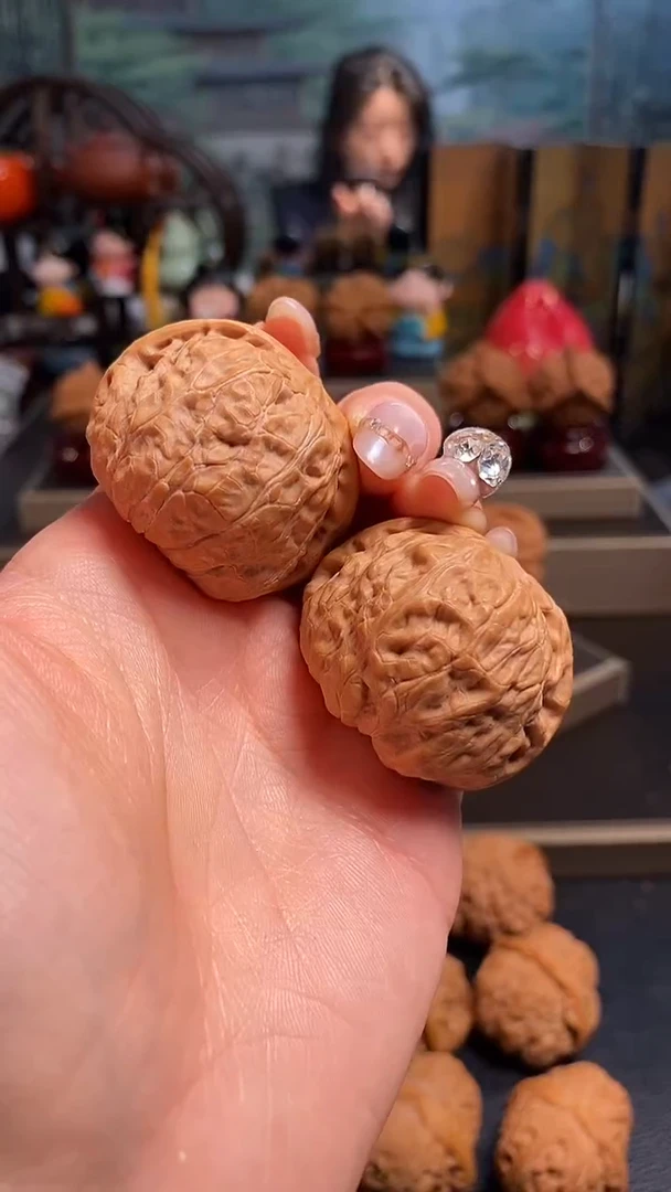 【闪购商品】文玩核桃吊坠A211南瓜墩40