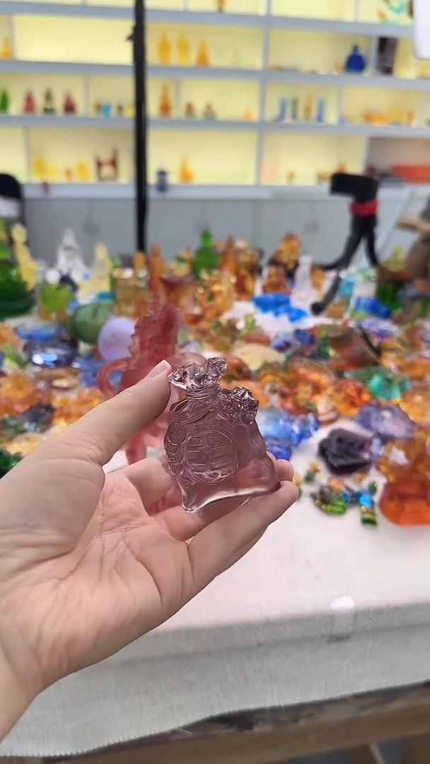 手工艺品琉璃钱袋