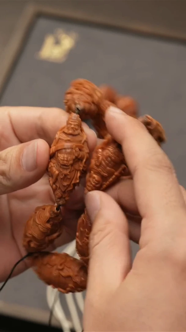 橄榄核手串/手链笑**湖拜山门- 吕刚