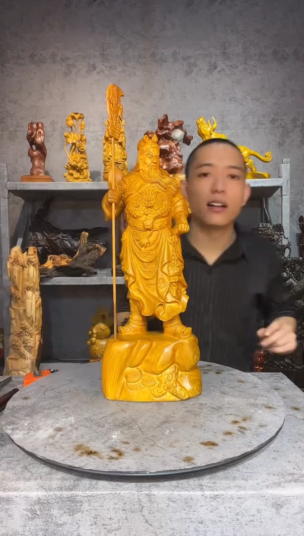 香樟木香樟木精工雕刻摆件