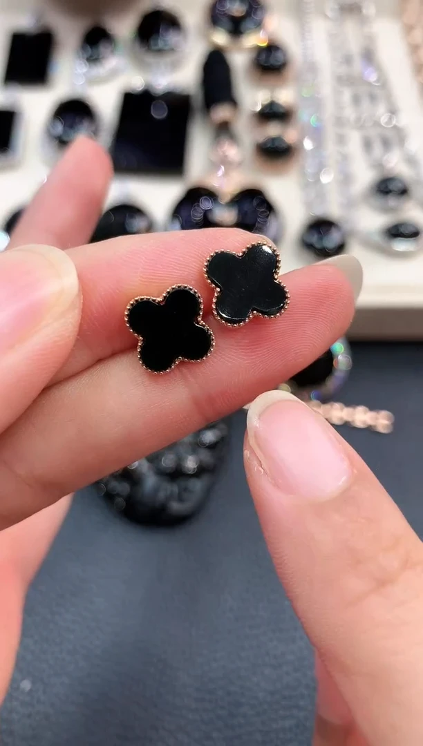 【闪购商品】翡翠耳饰18K金镶嵌m3多样性一件发货