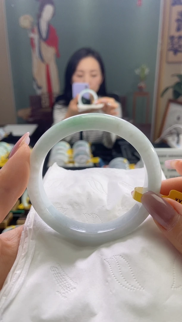 未镶嵌手镯翡翠59.5圈口t