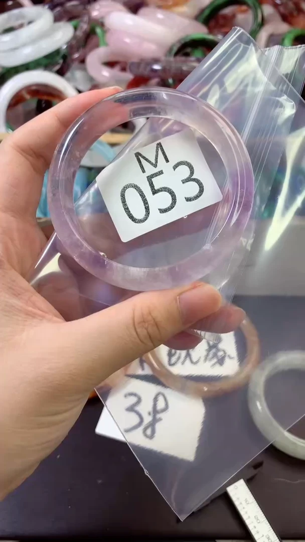 水晶手镯未镶嵌56手镯M053