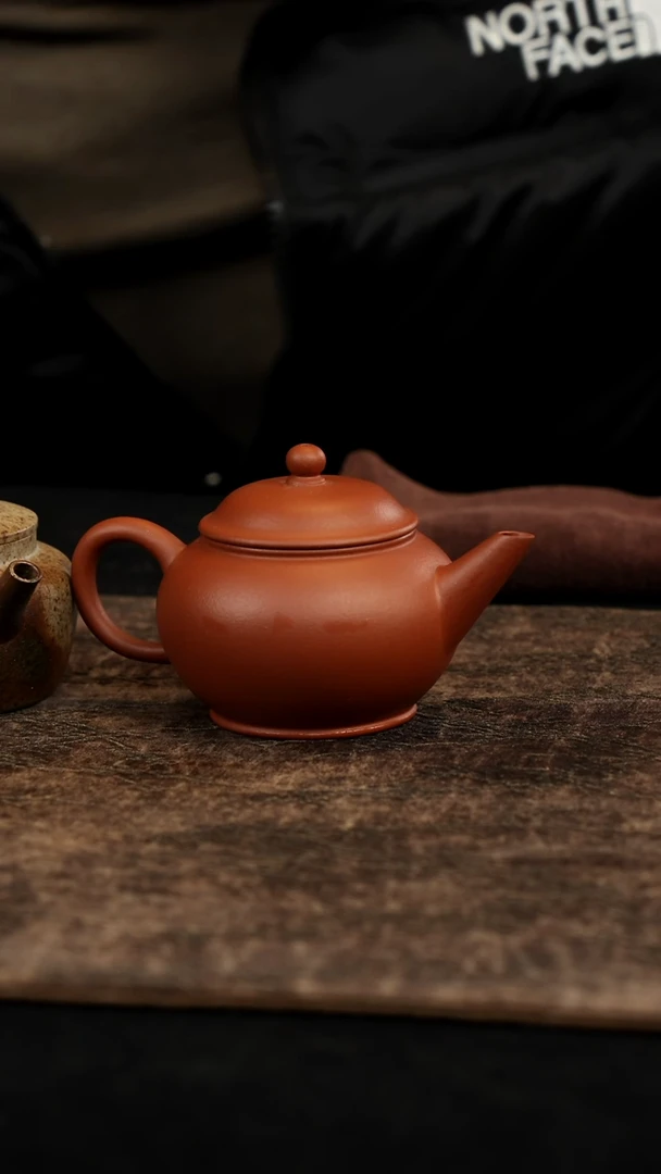 【闪购商品】紫砂茶壶小品水平朱泥壶