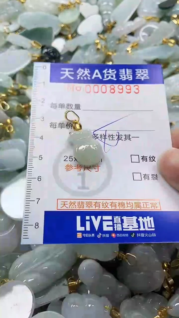 颈饰未镶嵌翡翠纯天然a货翡翠