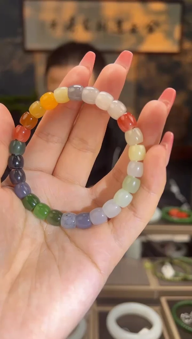 【闪购商品】和田玉手串未镶嵌卡8mm