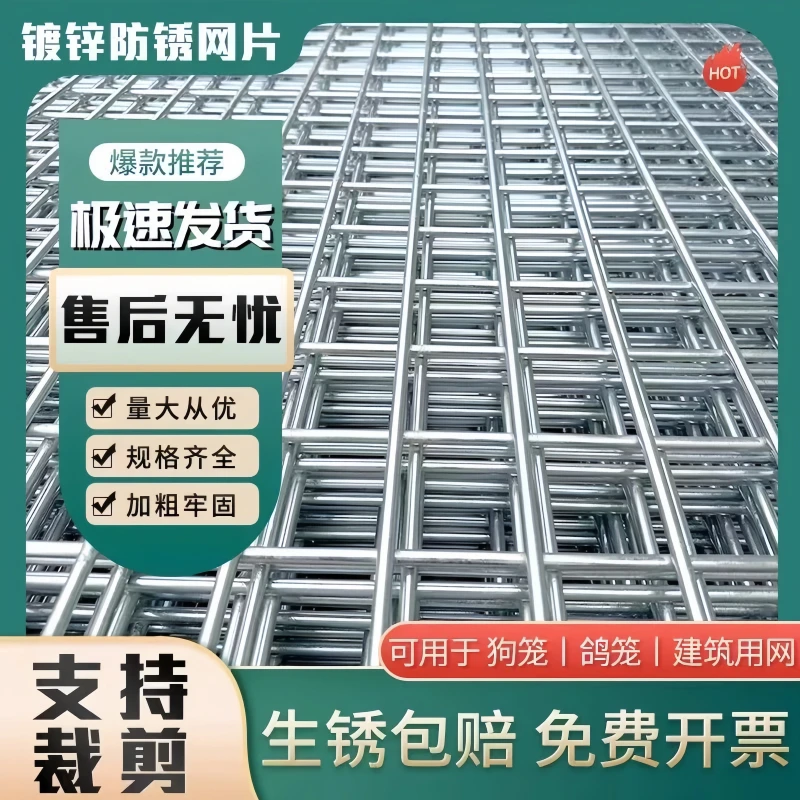 镀锌网片鸡笼狗笼鸽子笼铁丝网围栏网鸽舍地网狗笼底网小孔养殖网