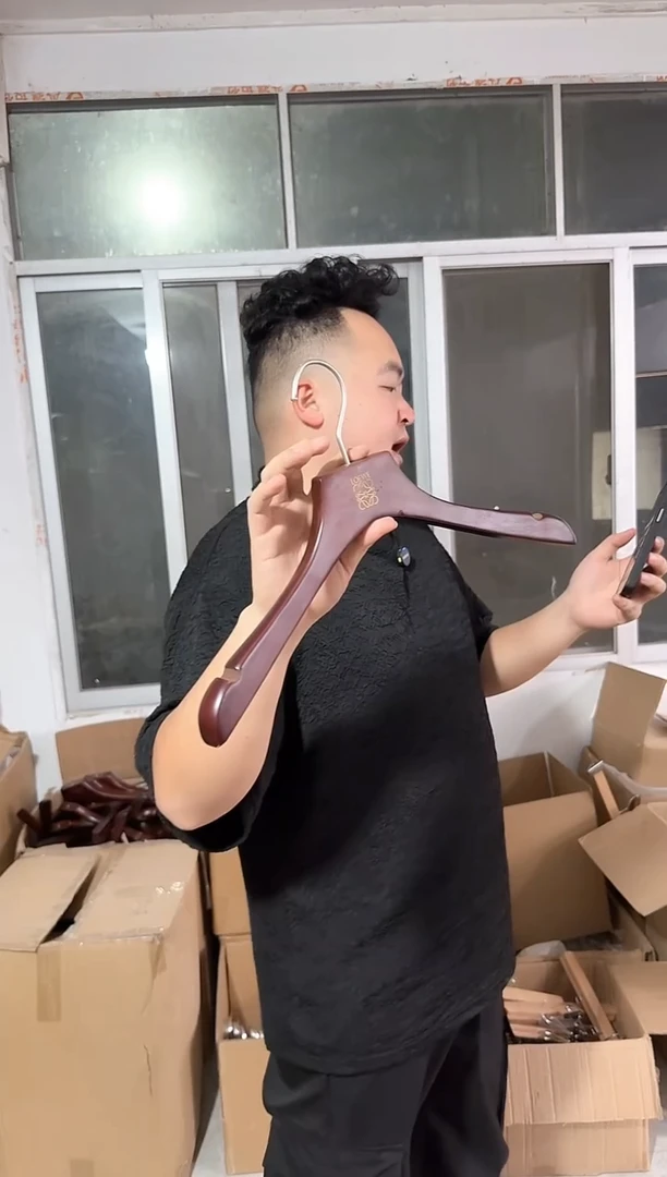 2.5厚度38cm复古色女款衣架10支装