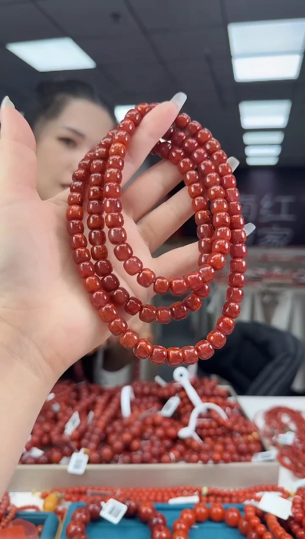 未镶嵌珠串南红玛瑙多样发其一/