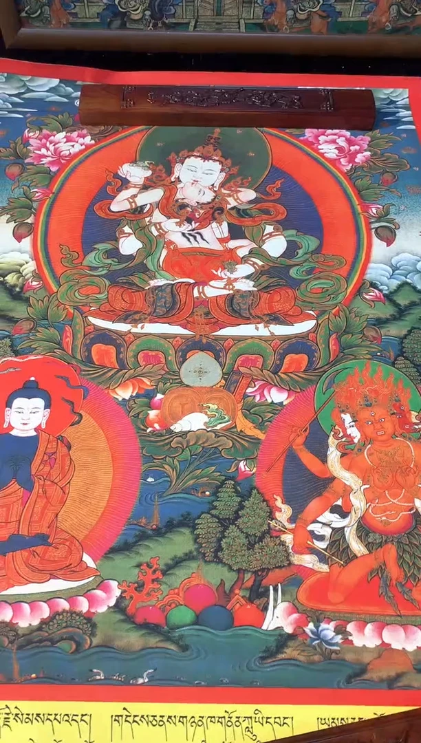 卷轴画018金刚萨锤