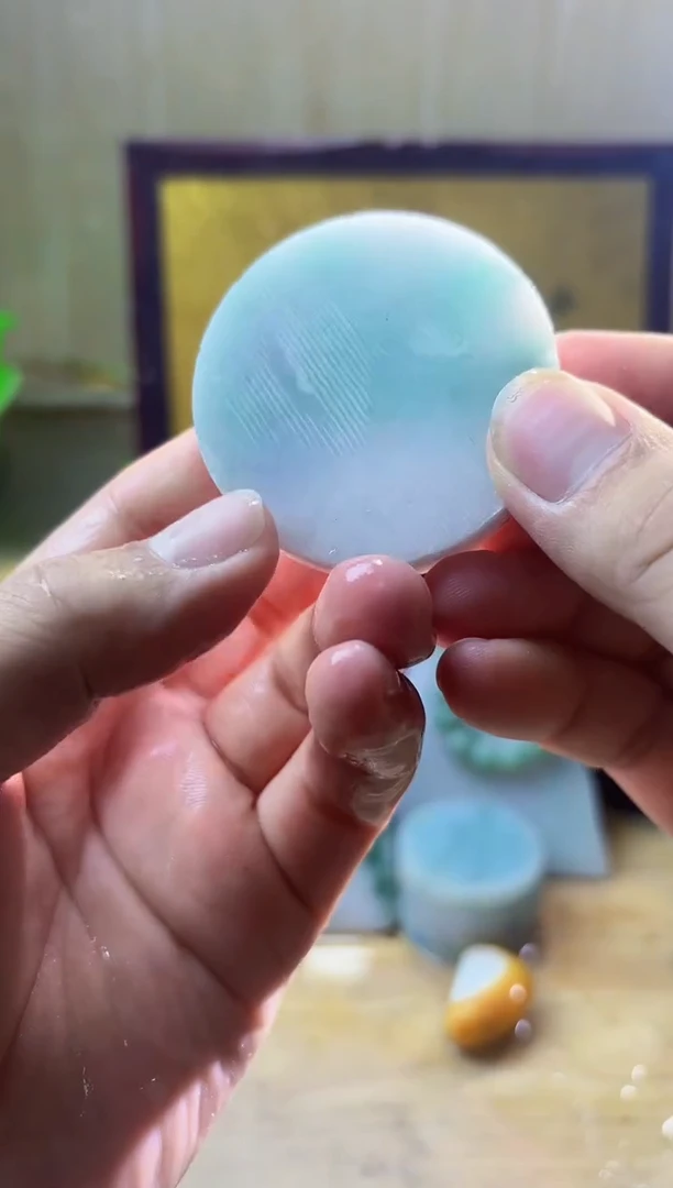 未镶嵌挂件翡翠A货常星4171