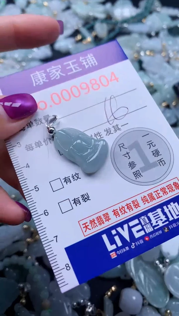 颈饰未镶嵌翡翠9804