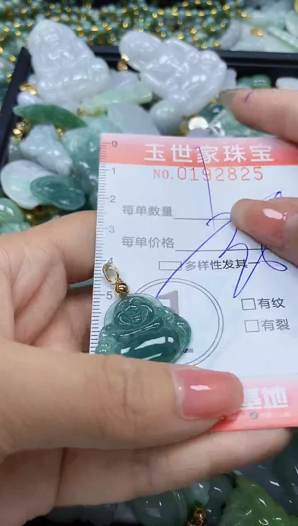 【闪购商品】翡翠颈饰未镶嵌闪购商品00192825多样性发其一