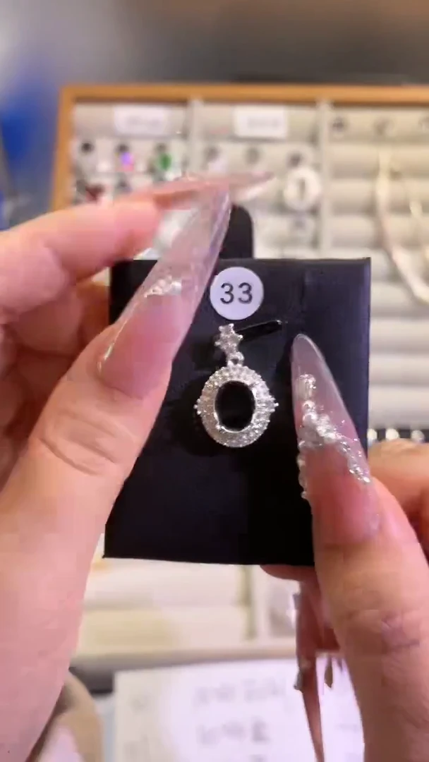 锆石铜合金34号 8*10冰花蛋形