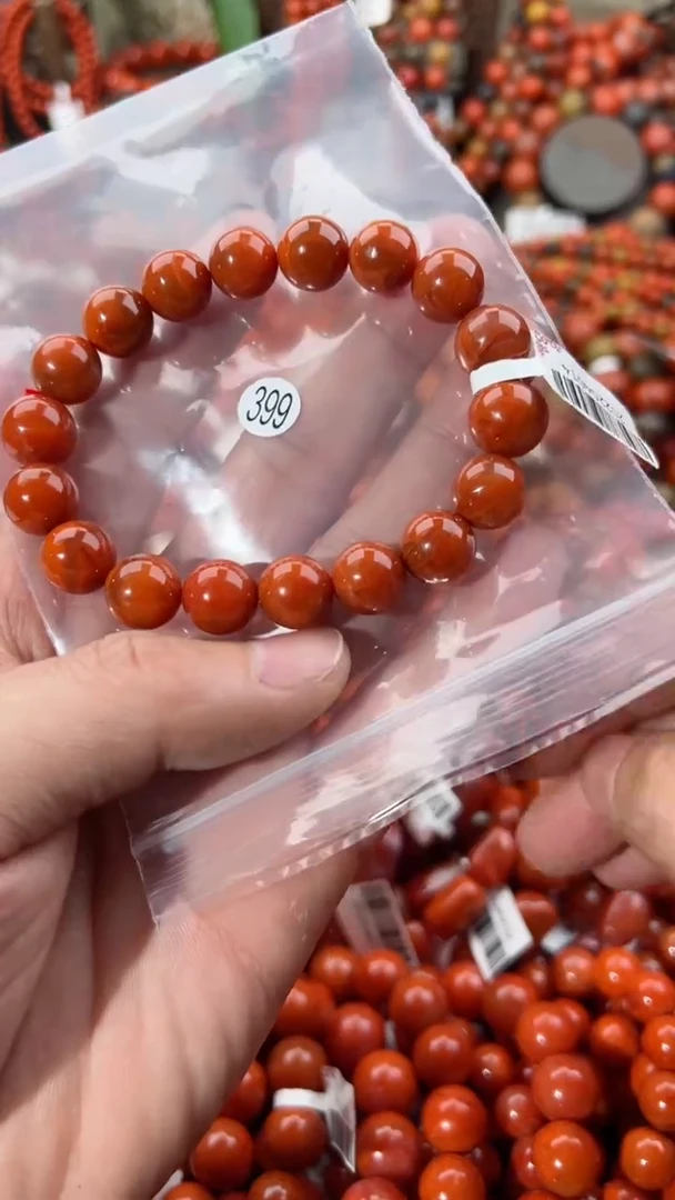 【闪购商品】南红玛瑙手串未镶嵌11