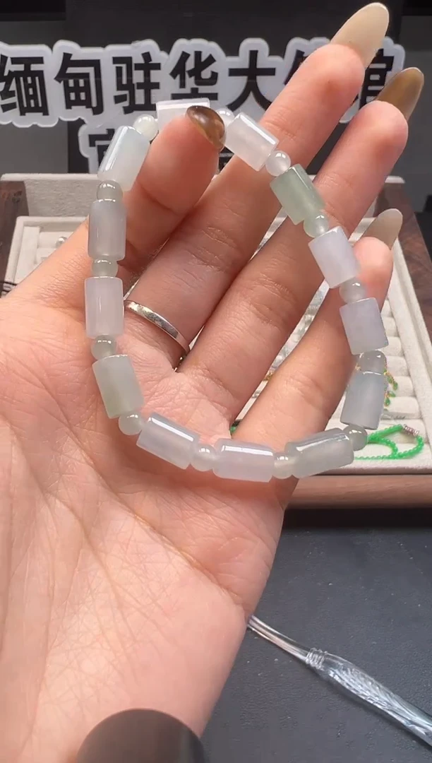 未镶嵌手串翡翠缅甸珠宝严选